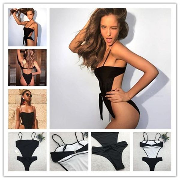 women's swimwear bikini brazil push up swimsuit solid beachwear thong siamese set 2021 23698, White;black
women's swimwear bikini brazil push up swimsuit solid beachwear thong siamese set 2021 23698, White;black