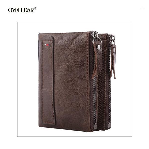 men's wallet genuine leather short coin purse oil wax cowhide double zipper head layer wallets1, Red;black
men's wallet genuine leather short coin purse oil wax cowhide double zipper head layer wallets1, Red;black