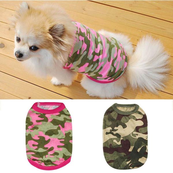 dog apparel pet dogs camouflage vest shirt clothes for cats cotton t summer spring clthing products
dog apparel pet dogs camouflage vest shirt clothes for cats cotton t summer spring clthing products