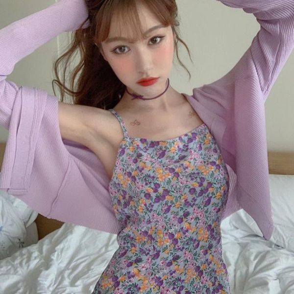 casual dresses 2021 french floral sling for women summer retro slim slimming printing dress ladies holiday daily party, Black;gray
casual dresses 2021 french floral sling for women summer retro slim slimming printing dress ladies holiday daily party, Black;gray