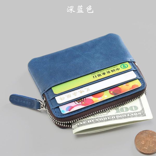 wallets hand made men's short leather horizontal wallet retro ultra thin small women's, Red;black
wallets hand made men's short leather horizontal wallet retro ultra thin small women's, Red;black