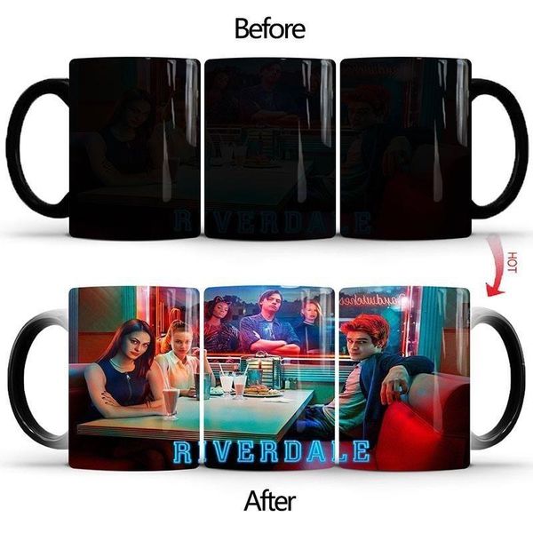 mugs 1pcs 350ml riverdale cups and ceramic magic mug coffee milk color changing tea cup gift for friends lovers
mugs 1pcs 350ml riverdale cups and ceramic magic mug coffee milk color changing tea cup gift for friends lovers