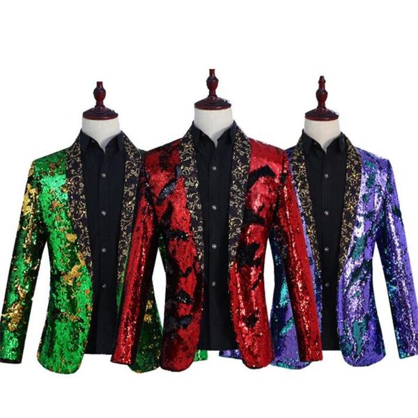 men's suits & blazers blazer men groom suit mens wedding singer star style dance stage turn sequin clothing man formal dress fashion ja, White;black
men's suits & blazers blazer men groom suit mens wedding singer star style dance stage turn sequin clothing man formal dress fashion ja, White;black