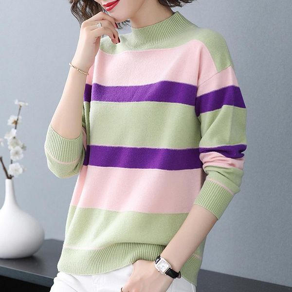 women's sweaters stand collar sweater casual women clothes style fashion autumn winter full sleeve soft knitted pullover ls199, White;black
women's sweaters stand collar sweater casual women clothes style fashion autumn winter full sleeve soft knitted pullover ls199, White;black