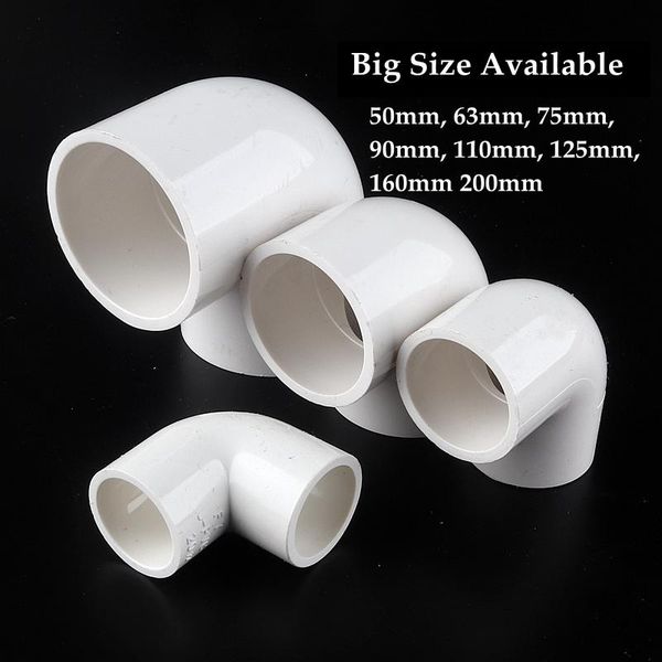 watering equipments big size 63~200mm inner dia pvc pipe water supply 90° elbow connector plastic joint fittings irrigation system parts
watering equipments big size 63~200mm inner dia pvc pipe water supply 90° elbow connector plastic joint fittings irrigation system parts