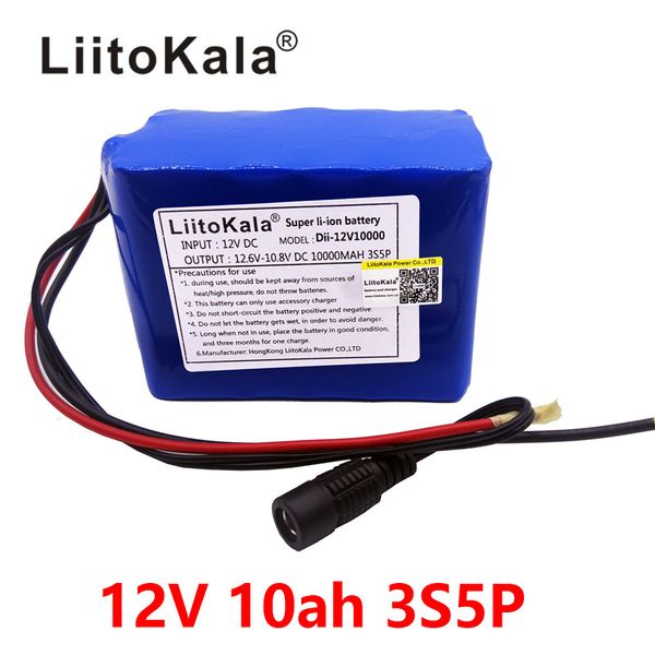 hk liitokala 100% new protection large capacity 12 v 10ah 18650 lithium rechargeable battery pack 12v 10000 mah capacity
hk liitokala 100% new protection large capacity 12 v 10ah 18650 lithium rechargeable battery pack 12v 10000 mah capacity