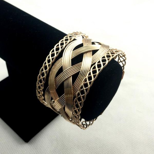 charm bracelets metal bracelet for women luxury jewelry wide crystal heart love bangles female accessories pulseira gifts, Golden;silver