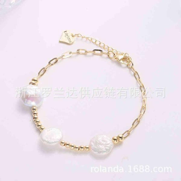 chain bracelet electroplated natural pearl bracelet ins trendy minority design, versatile hand accessories, Black
chain bracelet electroplated natural pearl bracelet ins trendy minority design, versatile hand accessories, Black