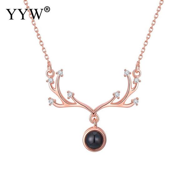 pendant necklaces lucky deer horn projection necklace 100 languages i love you romantic rose gold color short & pendants wedding gifts, Silver
pendant necklaces lucky deer horn projection necklace 100 languages i love you romantic rose gold color short & pendants wedding gifts, Silver