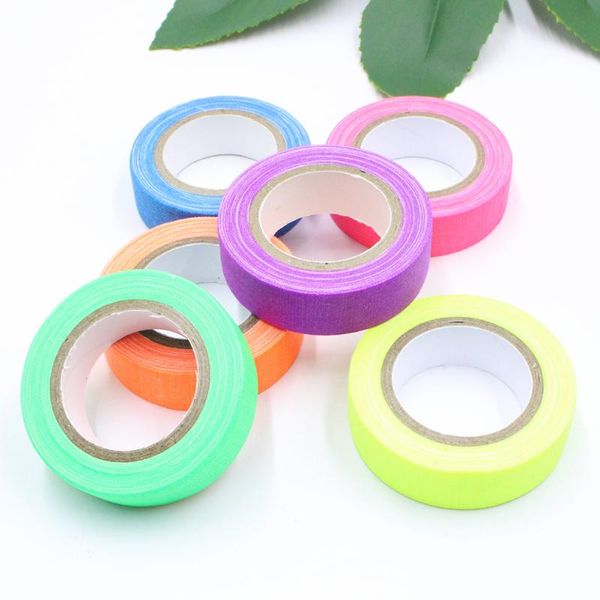party decoration 6pcs fluorescent uv cotton tape mattee night self-adhesive glow in the dark luminous for floors
party decoration 6pcs fluorescent uv cotton tape mattee night self-adhesive glow in the dark luminous for floors