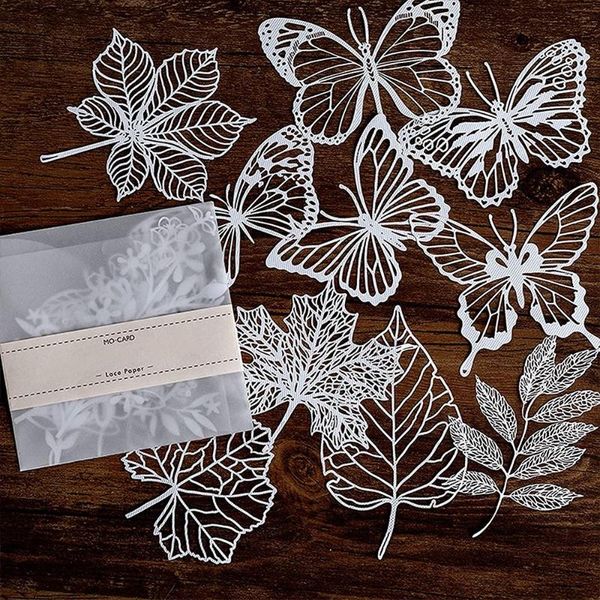 other arts and crafts 10pcs set hollow lace paper butterfly flower-window retro decorative sticker diy scrapbooking label diary craft
other arts and crafts 10pcs set hollow lace paper butterfly flower-window retro decorative sticker diy scrapbooking label diary craft