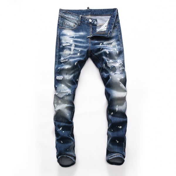 mens jeans black scratch pant new model fashion korean style design hole patch spliced ripped motorcycle hip hop pants, Blue
mens jeans black scratch pant new model fashion korean style design hole patch spliced ripped motorcycle hip hop pants, Blue