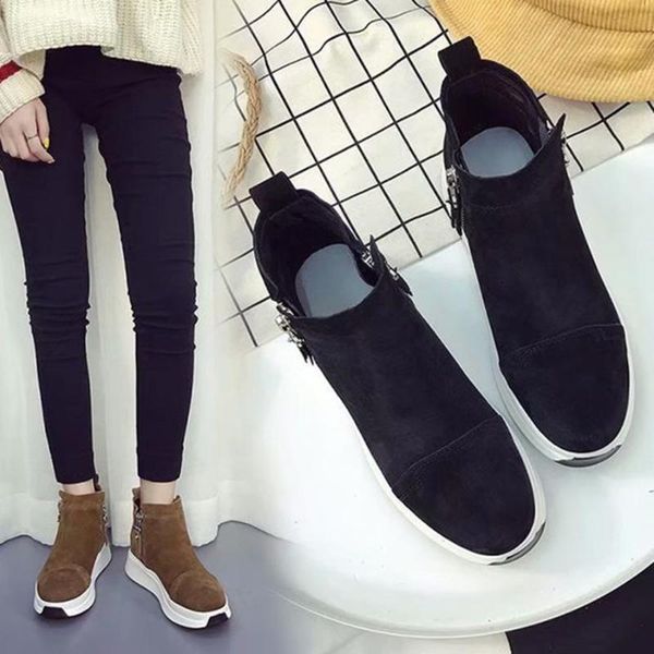 dress shoes 2021 women's sports thick-soled platform height increasing casual female versatile tide, Black
dress shoes 2021 women's sports thick-soled platform height increasing casual female versatile tide, Black