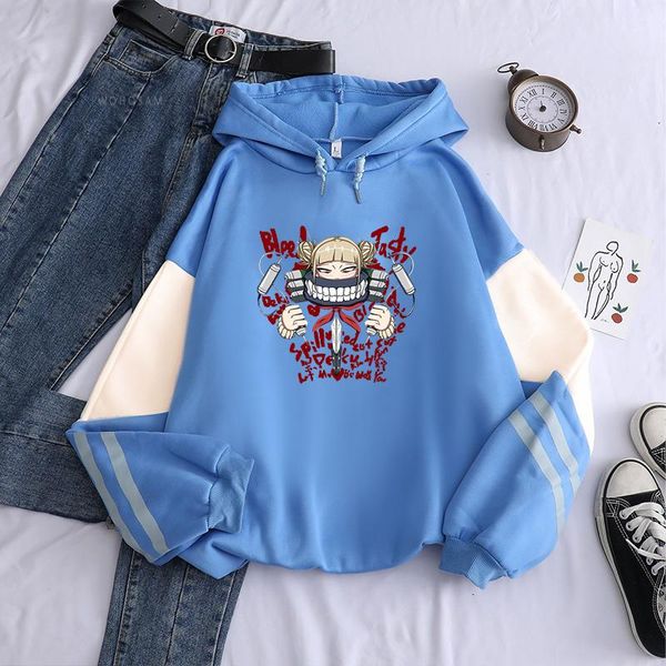 men's hoodies & sweatshirts harajuku anime my hero academia cool himiko toga graphic fashion cartoon winter long sleeve oversized women, Black
men's hoodies & sweatshirts harajuku anime my hero academia cool himiko toga graphic fashion cartoon winter long sleeve oversized women, Black