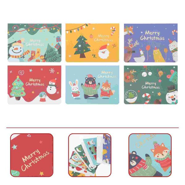 greeting cards 3sets xmas cartoon creative gift blessing with envelopes
greeting cards 3sets xmas cartoon creative gift blessing with envelopes