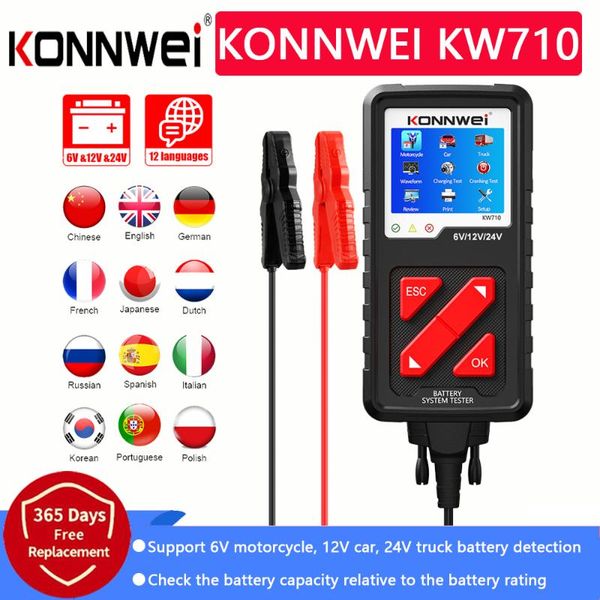 code readers & scan tools konnwei kw710 motorcycle car truck battery tester 6v 12v 24v analyzer 100-2000cca charging cranking test
code readers & scan tools konnwei kw710 motorcycle car truck battery tester 6v 12v 24v analyzer 100-2000cca charging cranking test