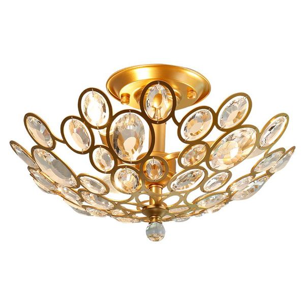 american bedroom children's room study creative corridor balcony iron crystal ceiling lamp
american bedroom children's room study creative corridor balcony iron crystal ceiling lamp