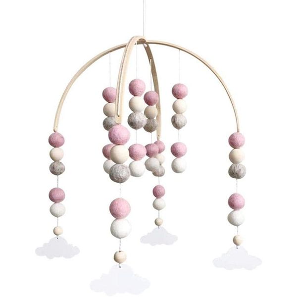 decorative objects & figurines baby mobile, for boy or girl babies felt balls and wooden beads wind chime rotating rattle cot toys hanging d
decorative objects & figurines baby mobile, for boy or girl babies felt balls and wooden beads wind chime rotating rattle cot toys hanging d