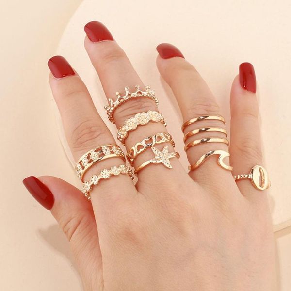 cluster rings bohemian retro snake gold star ring women's crystal crescent geometry shaped female set jewelry 2021, Golden;silver
cluster rings bohemian retro snake gold star ring women's crystal crescent geometry shaped female set jewelry 2021, Golden;silver