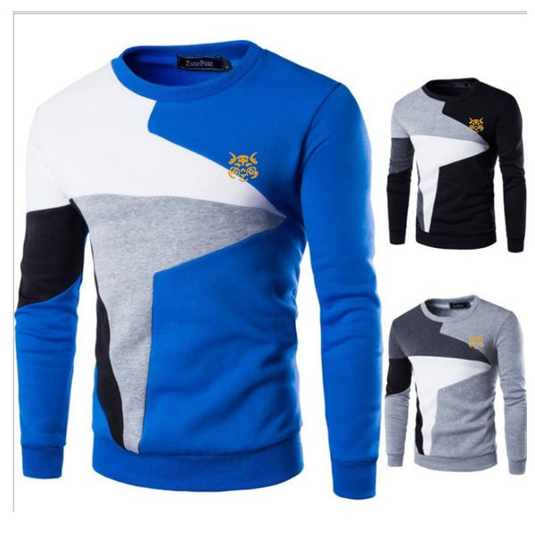 2021 fashion men's sweatshirts spring and autumn trend stitching contrast color casual printing long-sleeved round neck pullover sweate, Black
2021 fashion men's sweatshirts spring and autumn trend stitching contrast color casual printing long-sleeved round neck pullover sweate, Black