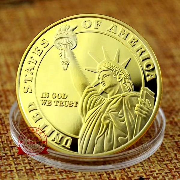50pcs non magnetic challenge coin craft us in god we trust medal of honor liberty gold plated military badge
50pcs non magnetic challenge coin craft us in god we trust medal of honor liberty gold plated military badge