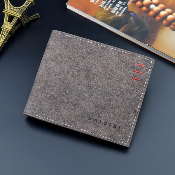 wallets men's vintage wallet minimalist thin short frosted youth large capacity horizontal soft leather, Red;black
wallets men's vintage wallet minimalist thin short frosted youth large capacity horizontal soft leather, Red;black