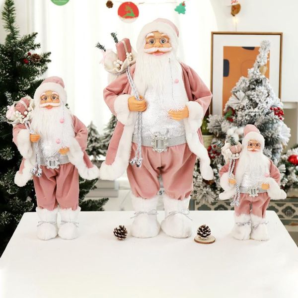 christmas decorations for home year kid gifts santa claus doll toys 60/45/30cm mall deskwindow ornaments navidad
christmas decorations for home year kid gifts santa claus doll toys 60/45/30cm mall deskwindow ornaments navidad