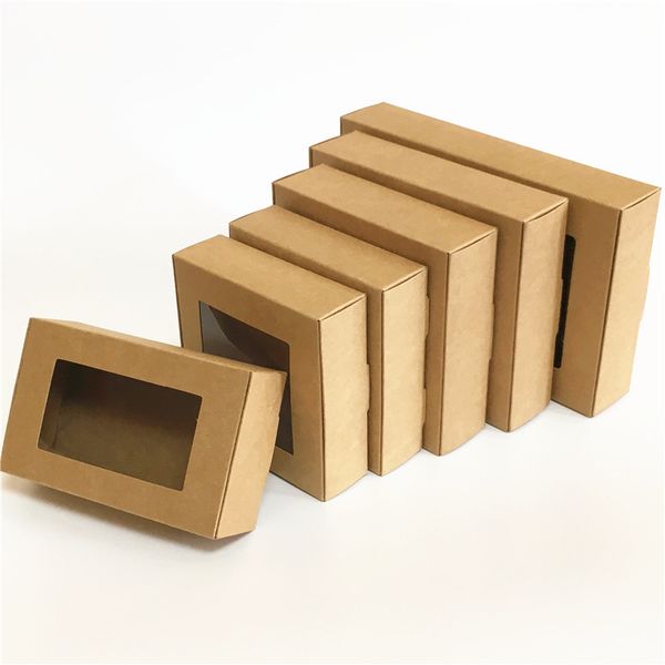 10pcs/lot 22 sizes square kraft paper packing boxes nature brown window gift packaging carton, Pink;blue
10pcs/lot 22 sizes square kraft paper packing boxes nature brown window gift packaging carton, Pink;blue