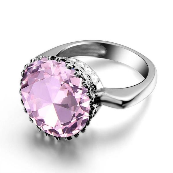 cluster rings trendy jewerly 100% real 925 sterling silver ring natural pink crystal stones fashion jewellery box for women bijoux, Golden;silver
cluster rings trendy jewerly 100% real 925 sterling silver ring natural pink crystal stones fashion jewellery box for women bijoux, Golden;silver