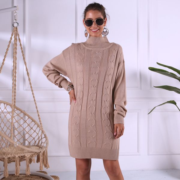 casual turtleneck sweater dress women white khaki long sleeve autumn winter dress split mini knitted dress female, Black;gray
casual turtleneck sweater dress women white khaki long sleeve autumn winter dress split mini knitted dress female, Black;gray