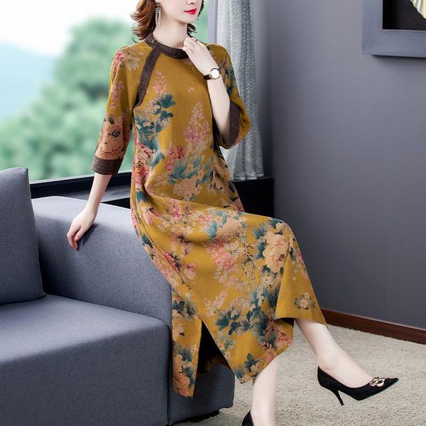casual dresses 2021 autumn floral mulberry silk midi korean vintage 4xl plus size long sleeve women dress elegant bodycon party vestido, Black;gray
casual dresses 2021 autumn floral mulberry silk midi korean vintage 4xl plus size long sleeve women dress elegant bodycon party vestido, Black;gray