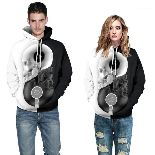 men's hoodies & sweatshirts express 2021 skeleton smoke digital printing couple hoodie fall winter loose baseball suit trendy men and w, Black
men's hoodies & sweatshirts express 2021 skeleton smoke digital printing couple hoodie fall winter loose baseball suit trendy men and w, Black