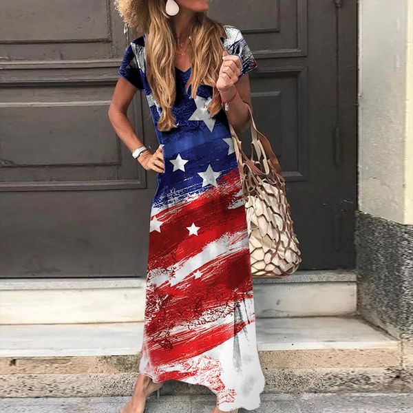 casual maxi stripe short womens dresses print long plus size ropa mujer, Black;gray
casual maxi stripe short womens dresses print long plus size ropa mujer, Black;gray