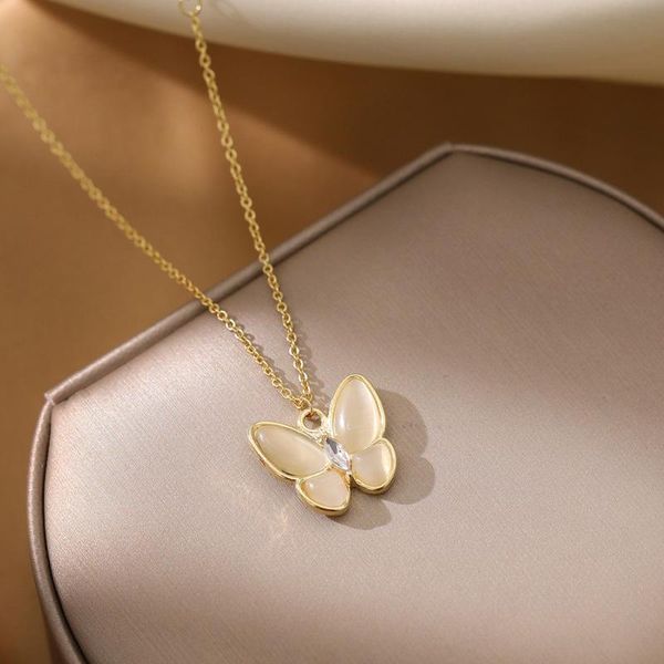 pendant necklaces shining crystal butterfly necklace for women clavicle chain pendants fashion jewelry girl wedding, Silver
pendant necklaces shining crystal butterfly necklace for women clavicle chain pendants fashion jewelry girl wedding, Silver