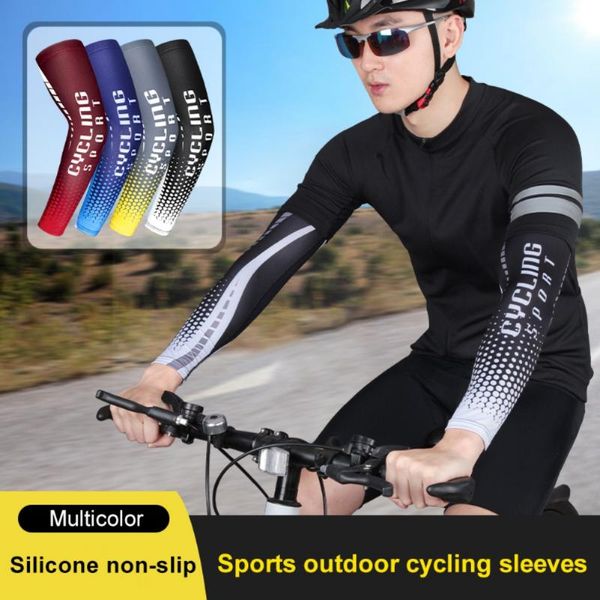 elbow & knee pads 1 pair sports running arm sleeve basketball cycling warmer summer ice silk cooling cover breathable sun protection, Black;gray
elbow & knee pads 1 pair sports running arm sleeve basketball cycling warmer summer ice silk cooling cover breathable sun protection, Black;gray