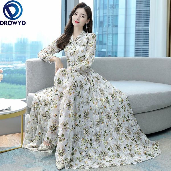 casual dresses spring autumn vintage floral chiffon midi dress fashion boho beach 2021 elegant women party long sleeve evening vestidos, Black;gray
casual dresses spring autumn vintage floral chiffon midi dress fashion boho beach 2021 elegant women party long sleeve evening vestidos, Black;gray