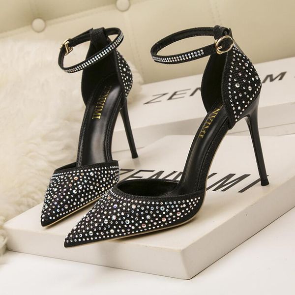 plus size 34-39 silver rhinestone clear transparent shoes women pointed toe pumps bridal wedding shoes luxury designer high heel, Black
plus size 34-39 silver rhinestone clear transparent shoes women pointed toe pumps bridal wedding shoes luxury designer high heel, Black