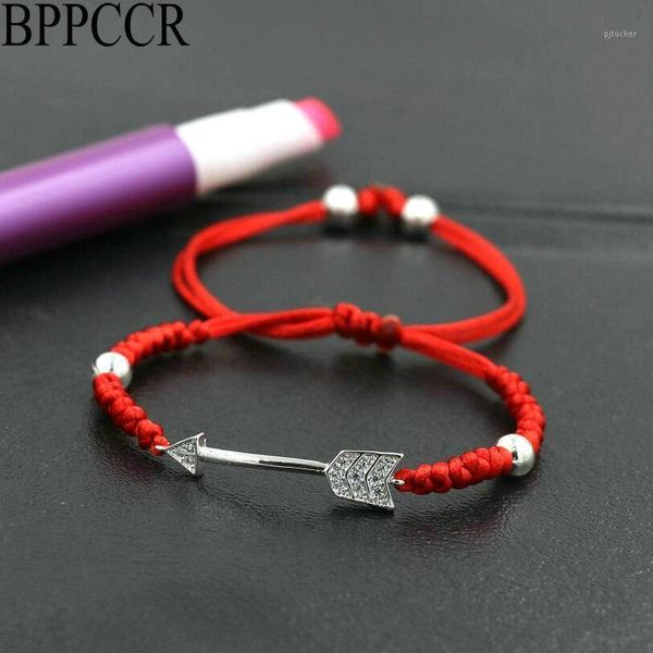 charm bracelets bppccr red rope cords twist braid lovers silver color arrow anchor thread string lucky bracelet female pulseras1, Golden;silver
charm bracelets bppccr red rope cords twist braid lovers silver color arrow anchor thread string lucky bracelet female pulseras1, Golden;silver
