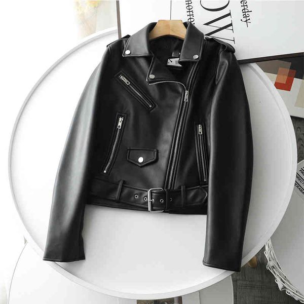 women's jackets jaqueta de couro motoqueiro ailegogo, casaco feminino slim fit para primavera com gola virada baixo e cinto, sintético, Black;brown
women's jackets jaqueta de couro motoqueiro ailegogo, casaco feminino slim fit para primavera com gola virada baixo e cinto, sintético, Black;brown