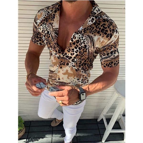 2021 autumn man vintage shirt mens leopard printed lapel short sleeve slim hawaiian harajuku men shirts chemise homme p5d1, White;black
2021 autumn man vintage shirt mens leopard printed lapel short sleeve slim hawaiian harajuku men shirts chemise homme p5d1, White;black