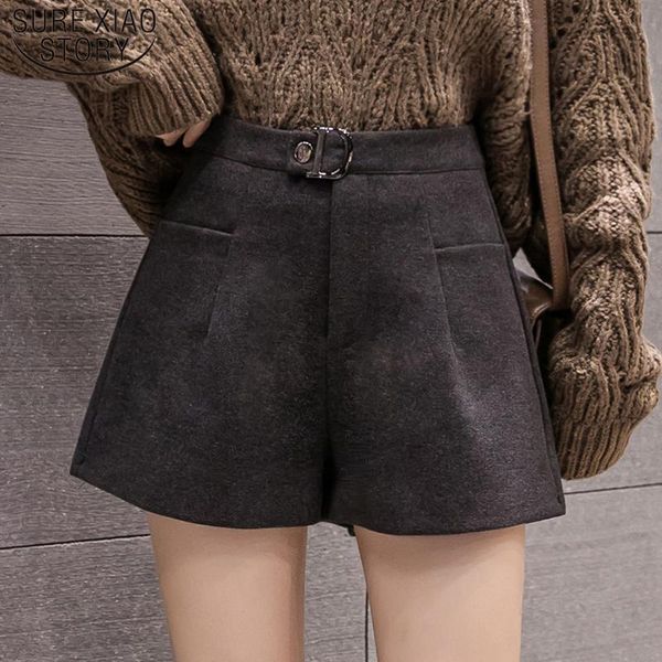 women's shorts woolen autumn and winter 2021 korean high waist women casual elegant wide leg 7784 50, White;black
women's shorts woolen autumn and winter 2021 korean high waist women casual elegant wide leg 7784 50, White;black