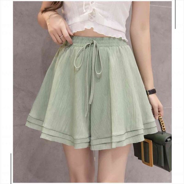 summer fashion soft chiffon womens short skirts ruffles high loose elastic waist bow sashes skirt, White;black
summer fashion soft chiffon womens short skirts ruffles high loose elastic waist bow sashes skirt, White;black