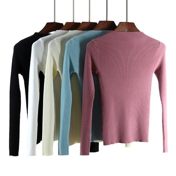 women's sweaters 2021 knitted women high neck sweater pullovers turtleneck autumn winter basic slim fit black, White;black
women's sweaters 2021 knitted women high neck sweater pullovers turtleneck autumn winter basic slim fit black, White;black
