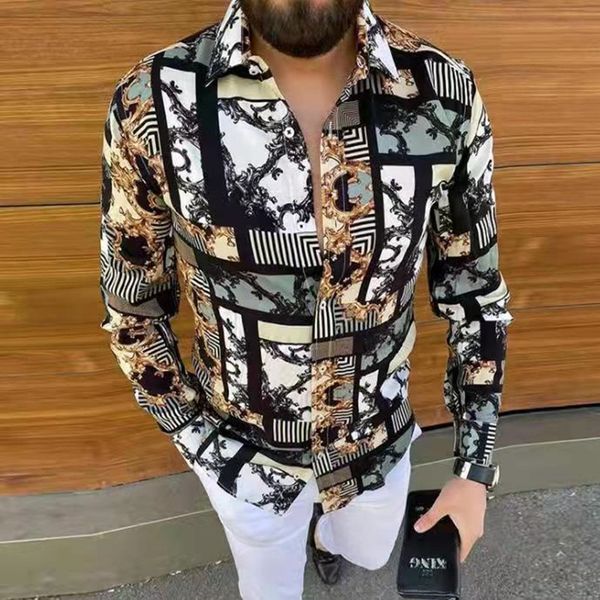 floral flower print mens shirts casual slim fit single-breasted lapel party prom formal hip-hop shirts for men, White;black
floral flower print mens shirts casual slim fit single-breasted lapel party prom formal hip-hop shirts for men, White;black