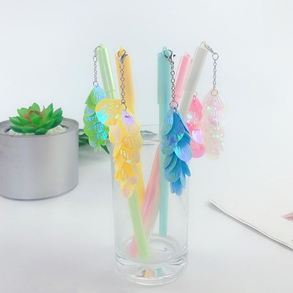 gel pens 36 pcs/lot kawaii laser scales pendant pen cute 0.5 mm black ink signature promotional gift stationery school supplies
gel pens 36 pcs/lot kawaii laser scales pendant pen cute 0.5 mm black ink signature promotional gift stationery school supplies