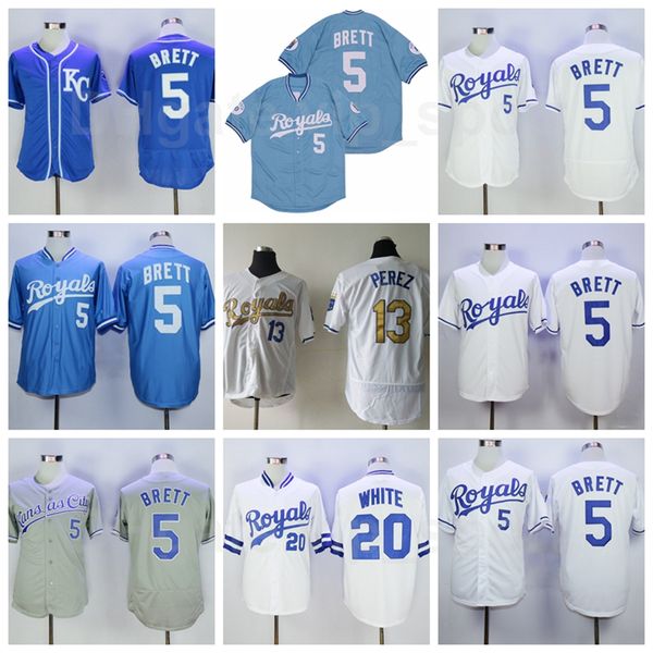 vintage 1983 1985 retror baseball 5 george brett jersey 13 mike aviles 20 frank white cooperstown flexbase cool base stitched blue grey, Blue;black
vintage 1983 1985 retror baseball 5 george brett jersey 13 mike aviles 20 frank white cooperstown flexbase cool base stitched blue grey, Blue;black