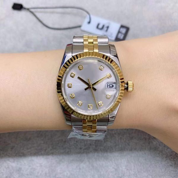 st9 steel 2023 two tone purple sheel diamond dial 31mm automatic mechianical ladies wristwatches jubilee strap sapphire movement womens watc, Slivery;brown
st9 steel 2023 two tone purple sheel diamond dial 31mm automatic mechianical ladies wristwatches jubilee strap sapphire movement womens watc, Slivery;brown