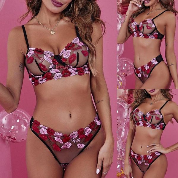 bras sets bralette bra underwear for women wire thin lingerie set floral embroidery intimates thongs babydoll, Red;black
bras sets bralette bra underwear for women wire thin lingerie set floral embroidery intimates thongs babydoll, Red;black