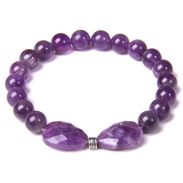 natural stone purple amethysts bead bracelets woman round quartz crytsal beaded strands bracelet for women men energy yoga jewelry, Black
natural stone purple amethysts bead bracelets woman round quartz crytsal beaded strands bracelet for women men energy yoga jewelry, Black