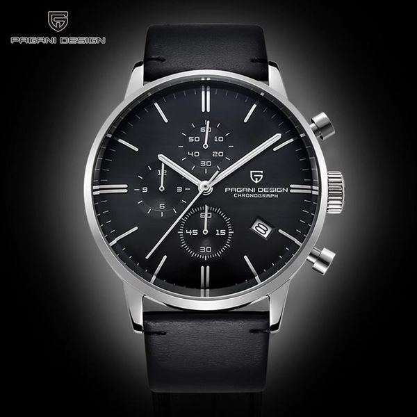 wristwatches pagani design brand men's quartz watches sport chronograph men business multifunction clock waterproof leather reloj hombr, Slivery;brown
wristwatches pagani design brand men's quartz watches sport chronograph men business multifunction clock waterproof leather reloj hombr, Slivery;brown